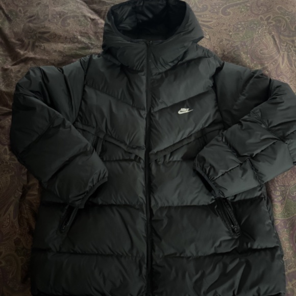 NIKE MEN'S STORM-FIT DOWN PUFFER WINTER JACKET BLACK XL (SOLD OUT EVERYWHERE) - Picture 3 of 6